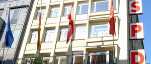 Im roten Wedding. Die Landeszentrale der SPD in der Müllerstraße.
