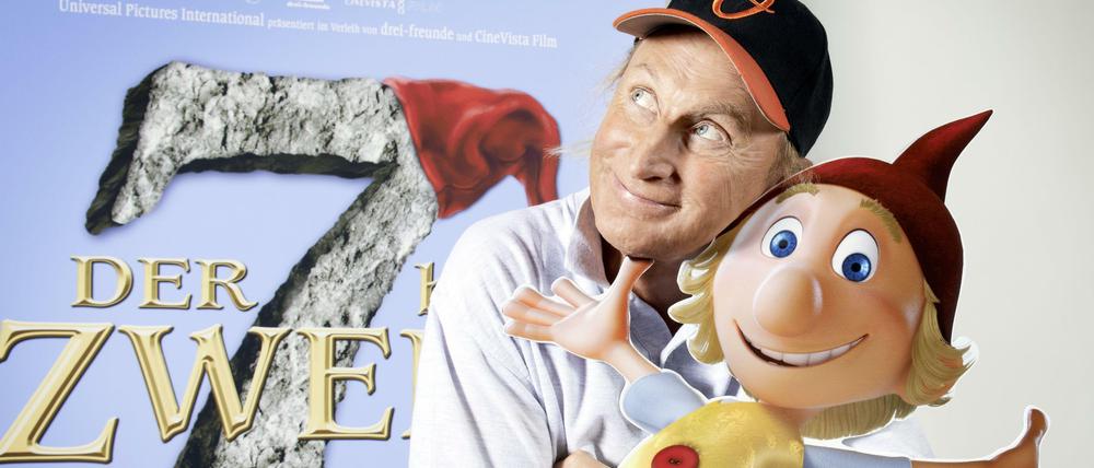Ein Herz und eine Seele. Otto lieh der Trickfigur Bubi seine Stimme.