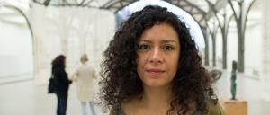 Die Künstlerin Mariana Castillo Deball im Hamburger Bahnhof.