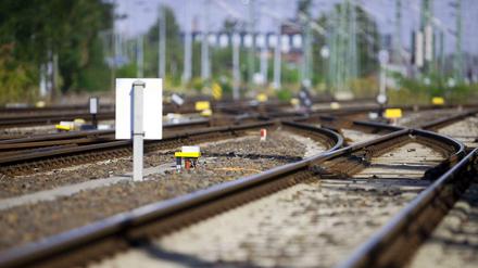 Die können ordentlich quietschen: Bahnschienen.