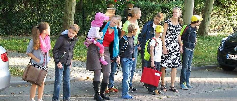 „Für die Schulkinder ist es hier jeden Tag regelrecht eine Mutprobe, den Osteweg zu überqueren“, sagt der Elternvertreter Johannes Schößler.