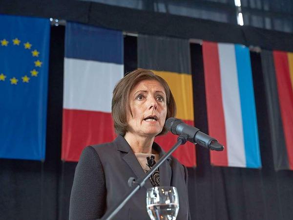 Redet vor allem über die sozialen Belange der Gesellschaft, Malu Dreyer war bereits zehn Jahre Sozialministerin, bevor sie Regierungschefin wurde.