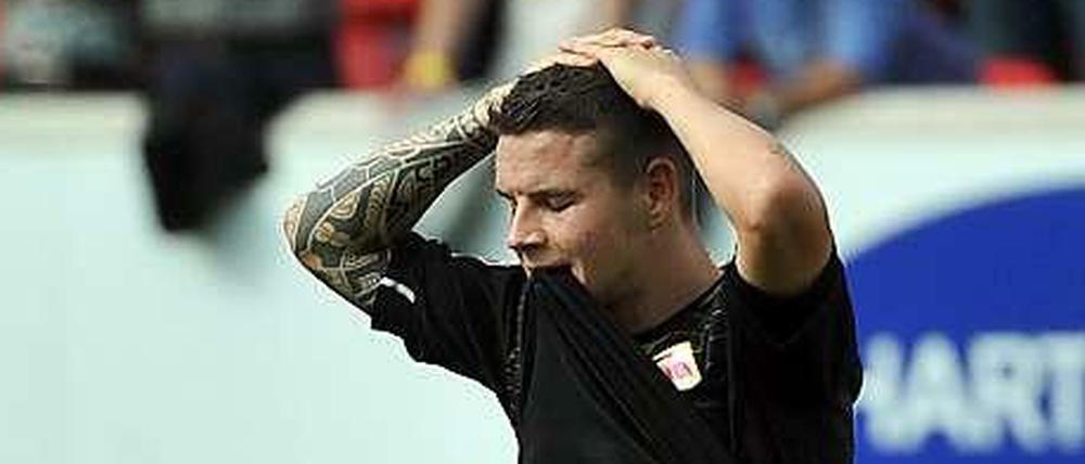 Schwierige Zeiten. Der 1. FC Union und Christopher Quiring haben den Saisonstart verpatzt.