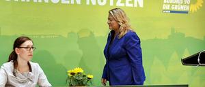 "Lebt wohl!", sagte Antje Hermenau, nachdem sie ihren Rückzug aus dem politisch aktiven Leben erklärt hatte.