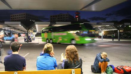 Willkommen in Westend. Hinten die RBB-Turm, vorn die Erschöpfung. 