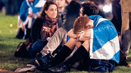 I say yes, you say no. Es war die Nacht in Schottland, von der sich die einen das Größte erhofft und von der die anderen das Schlimmste erwartet haben.