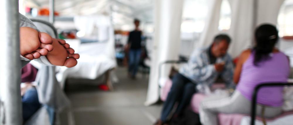 Gekommen, um zu bleiben - die Aufnahmestelle für Flüchtlinge in Zirndorf.
