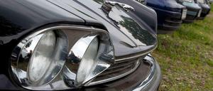 Stehen nicht überall sicher: Autos. 