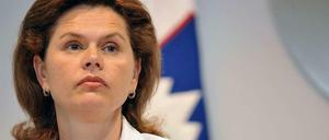 Die ehemalige slowenische Regierungschefin Alenka Bratusek.