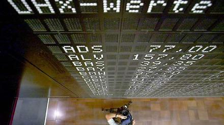 Beliebt bei ausländischen Investoren: Dax-Werte.