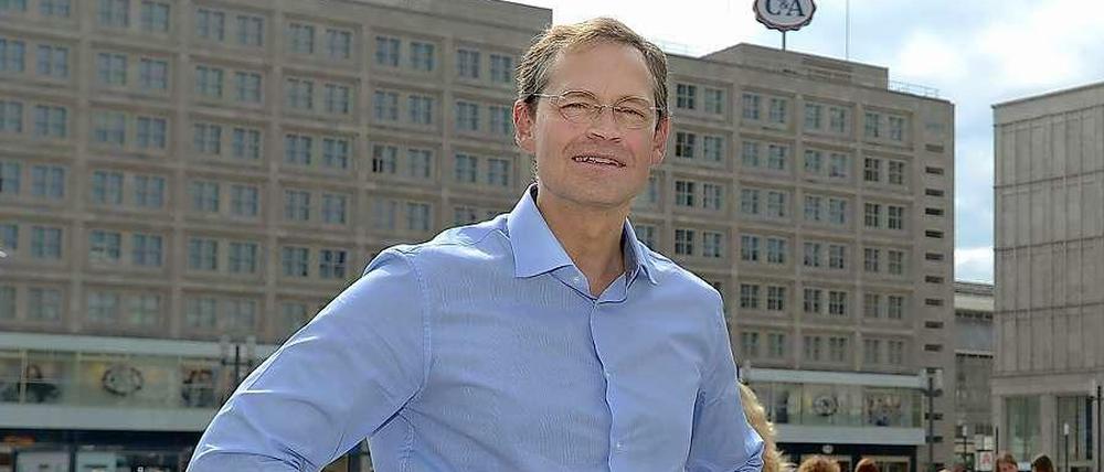 Michael Müller, 49,  ist Bürgermeister und Senator für Stadtentwicklung. 