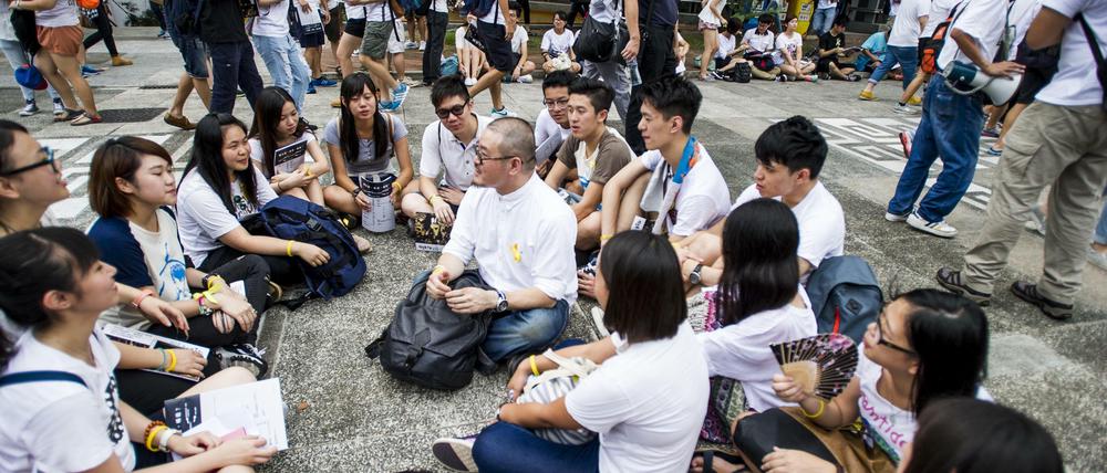 In den Park statt in den Hörsaal: Hongkongs Studenten im Streik