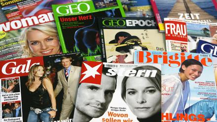 Die Deutschen mögen Magazine, die Briten bevorzugen Bücher.