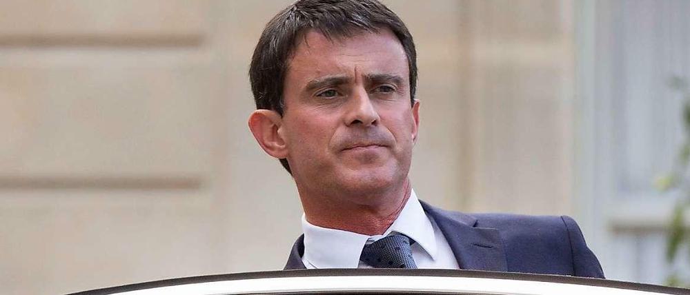Frankreichs Regierungschef Manuel Valls.