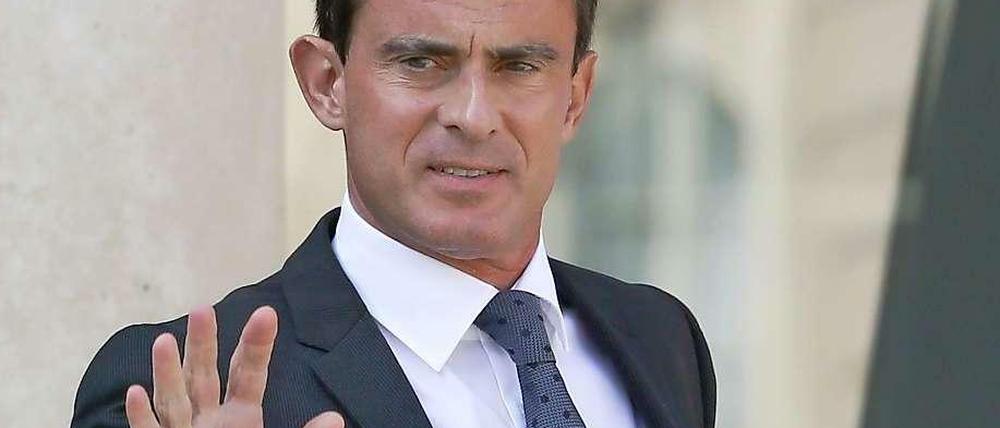 Frankreichs Regierungschef Manuel Valls kommt zum Antrittsbesuch nach Berlin.