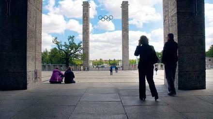 Am Tor zur Welt. Ob im Olympiastadion auch mal wieder die Weltspiele des Sports stattfinden werden, darüber streitet sich die Berliner Politik. 