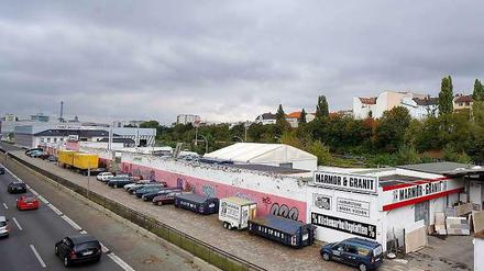 Bestandsschutz. Auf dem Gelände an der Stadtautobahn hinter dem Bauhaus-Markt dürfen sich keine Supermärkte ansiedeln.