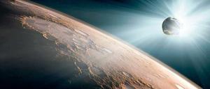 Knapp vorbei. Kometen wie Siding Spring haben auch die Entwicklung des jungen Mars maßgeblich beeinflusst.