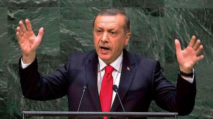 Der türkische Staatspräsident Recep Tayyip Erdogan.