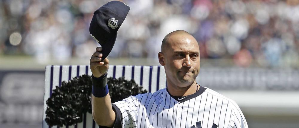 Ehre, wem Ehre gebührt. Yankees-Legende Derek Jeter beendet seine Baseball-Karriere nach 20 Jahren.