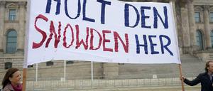 In Deutschlands Interesse? Die Opposition dringt darauf, den ehemaligen NSA-Mitarbeiter Snowden direkt zu befragen.