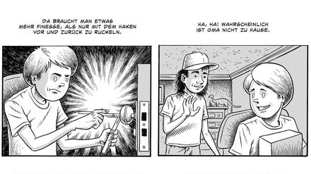 Hacker-Historie: Eine Seite aus dem besprochenen Buch.