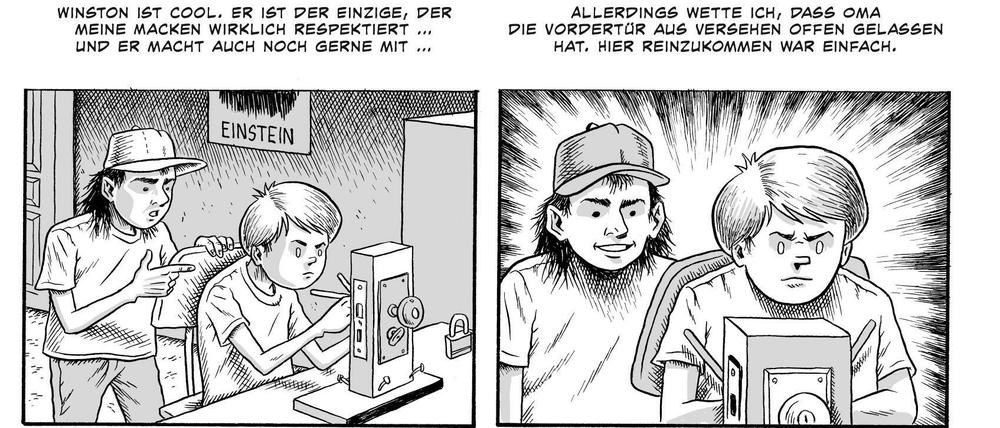 Hacker-Historie: Eine Seite aus dem besprochenen Buch.