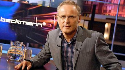 Ausgetalkt: Reinhold Beckmann hört auf.