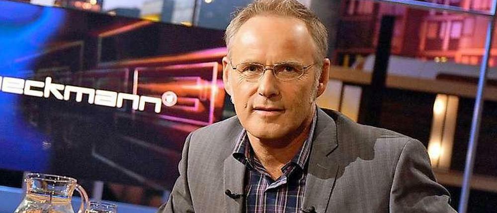 Ausgetalkt: Reinhold Beckmann hört auf.