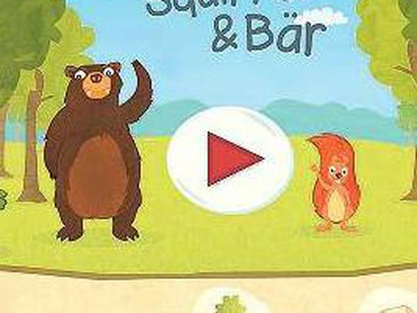 Für den Tommi 2014 sind auch Smartphone- und Tablet-Apps wie "Squirrel & Bär" nominiert.