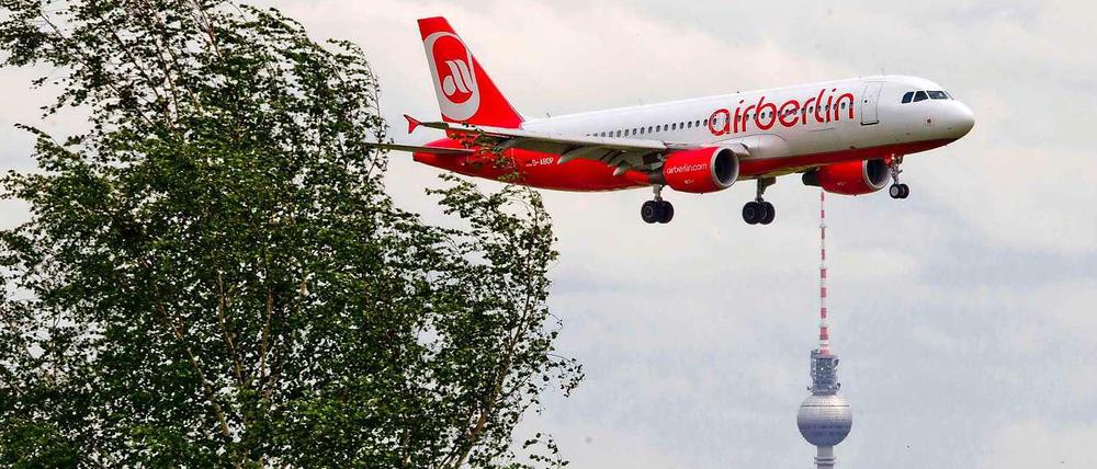 Flotten-Anpassung in kleinerem Umfang: Air Berlin will deutlich weniger neue Flugzeuge. 
