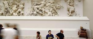 Schnell noch mal angucken: das Fries des Pergamonaltars