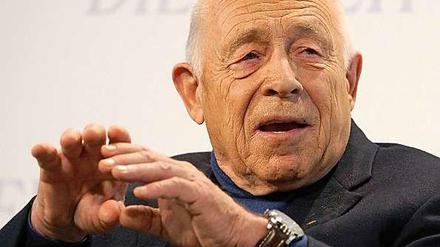 Heiner Geißler (CDU), Ex-Generalsekretär und Ex-Bundesminister.