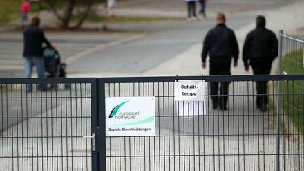 Private Sicherheitsleute sind in vielen Flüchtlingsunterkünften unverzichtbar.