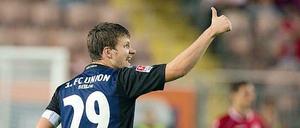 Bild aus besseren Zeiten. Michael Parensen war in der vergangenen Saison Stammspieler, unter dem neuen Trainer Norbert Düwel kam er noch nicht zum Einsatz.