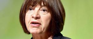 Die Fraktionschefin der Grünen im EU-Parlament, Rebecca Harms.