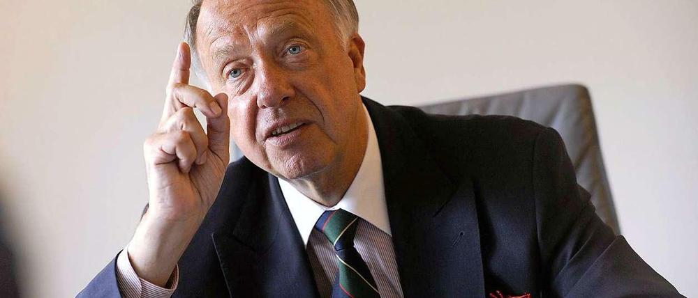 Lang ist es her: Bernd Neumann war von 1979 bis 2008 er Landesvorsitzender - danach wurde es turbulent bei der CDU in Bremen.