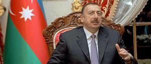 Aserbaidschans autoritär regierender Staatschef Ilham Alijew.