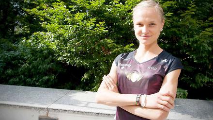 Anna Hahner ist vor ihrem Start in Berlin guter Dinge.