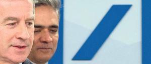 Nicht nur Jürgen Fitschen (l.) und Anshu Jain könnten Geld verlieren. Auch die Boni für die frühere Bankspitze um Josef Ackermann steht zur Disposition.