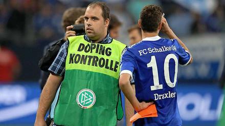 Auch nach Fußballspielen gehören Dopingproben zur Routine.