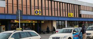 Das Terminal am Flughafen Schönefeld.