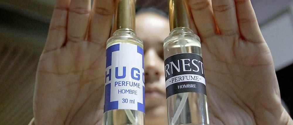 "Hugo" und "Ernesto" - neue Parfums der staatlichen kubanischen Kosmetikfirma Labiofam.