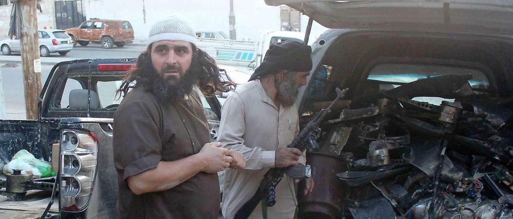 Kämpfer des "Islamischen Staats" (IS).