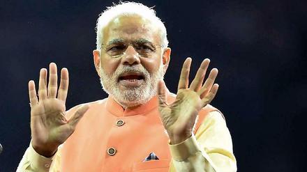 Saubermann: Indiens Ministerpräsident Narendra Modi.