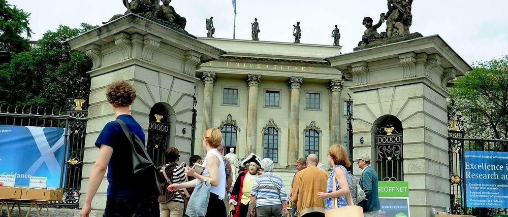 Die Humboldt-Universität (im Bild) liegt auf Platz 80.