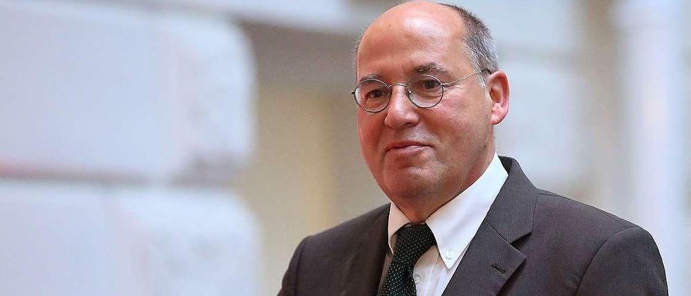 Gregor Gysi, Fraktionschef der Linken im Bundestag.
