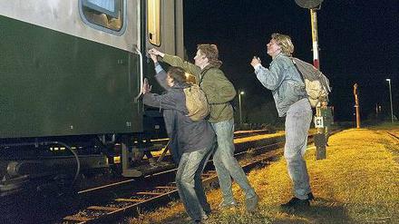 Vom Kohle-Waggon in die Freiheit.