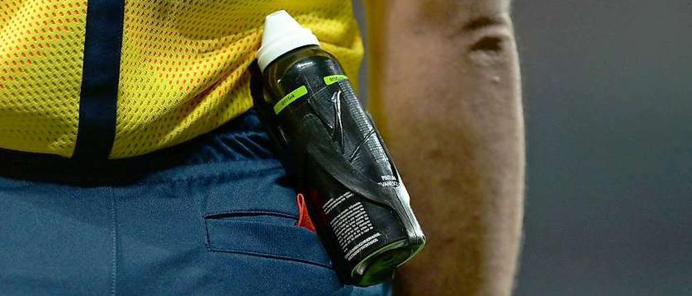 Das Freistoßspray bleibt in Europa im Einsatz.