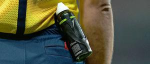 Das Freistoßspray bleibt in Europa im Einsatz. 